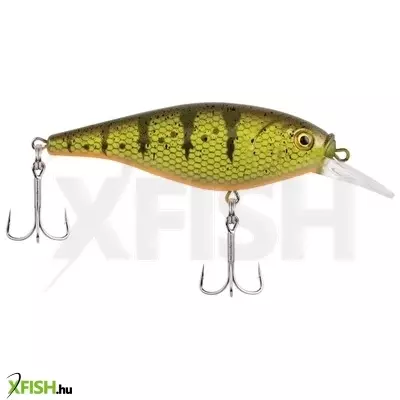 Berkley Flicker Shad Shallow wobbler 2in | 5cm 1/6 oz Yellow Perch 1 Plastic Clam / Blister 2'-4' | 0.5m-1.2m 8 2