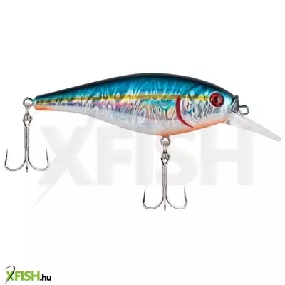 Berkley Flicker Shad Shallow wobbler 2 3/4in | 7cm 2/7 oz Slick Blue Alewife 1 Plastic Clam / Blister 3'-6' | 1m-2m 6 2