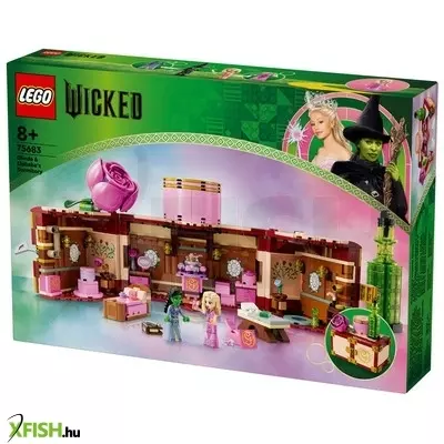 Lego wicked 75683 glinda és elphaba kollégiumi szobája