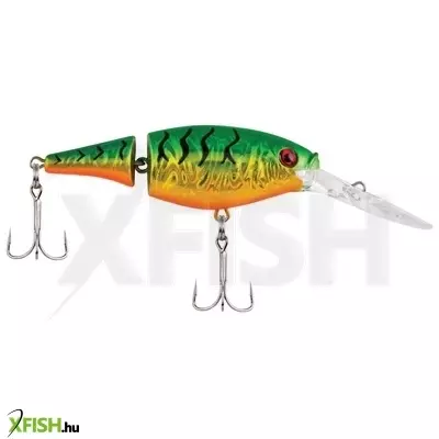 Berkley Flicker Shad Jointed wobbler 2 3/4in | 7cm 1/3 oz Slick Firetiger 1 Plastic Clam / Blister 7'-9' | 2.1m-2.7m 6 2