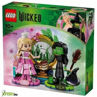 Lego wicked 75682 elphaba és glinda figurák