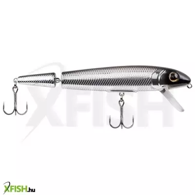 Berkley Surge Shad Jointed wobbler 130mm 130 (2/3 oz) Black Chrome 1 Plastic Clam / Blister Topwater 2 2