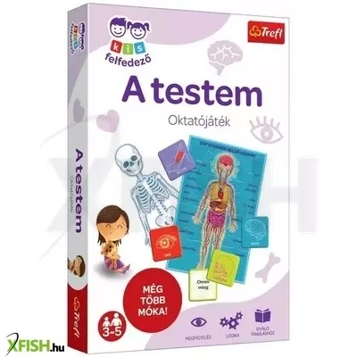 Trefl: Kis felfedező oktató társas - A testem