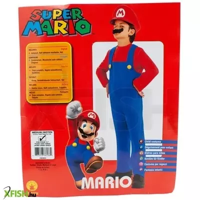 funny fashion jelmez- super mario, 140cm