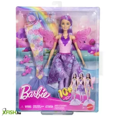 Mattel barbie dreamtopia átváltozó hercegnő