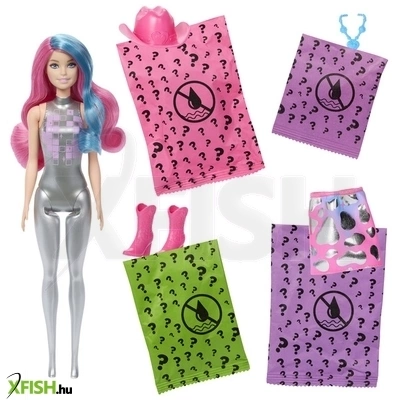 mattel barbie color reveal meglepetés baba disco-sztár sorozat