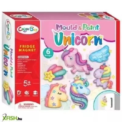 Hűtőmágneskészítő szett - Unikornisok