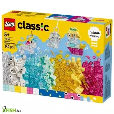 Lego classic 11040 átlátszó bűvös kockák
