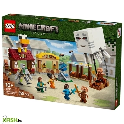 Lego minecraft 21273 a szellemléghajó és falutámadás
