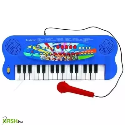 Lexibook: Mancs Őrjárat Elektromos zongora mikrofonnal- 32 billentyű