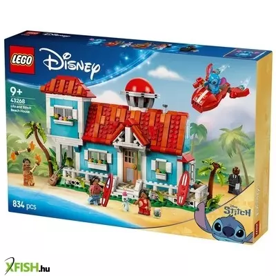 Lego disney 43268 lilo és stitch tengerparti háza