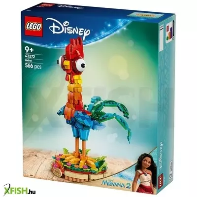 Lego disney princess 43272 heihei kiállítható modellje