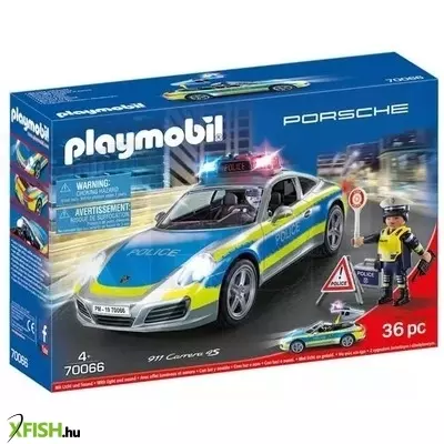 Playmobil: Porsche 911 Carrera 4S Rendőrség 70066