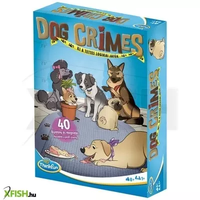 thinkfun dog crimes - zsivány kutyusok