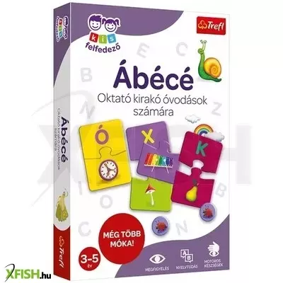 Trefl: Kis felfedező oktató társas - Ábécé