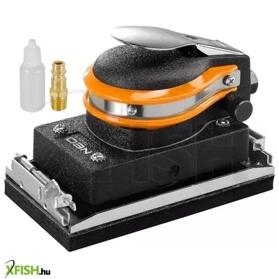 Neotools pneumatikus rezgőcsiszoló, 89x165mm