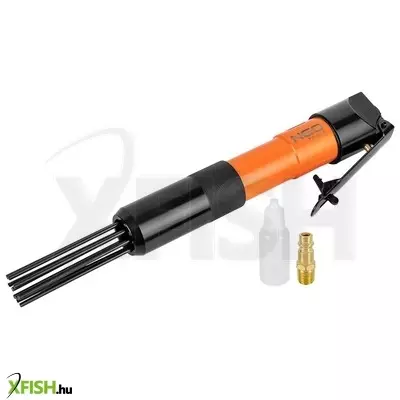 Neotools pneumatikus tűs leverőgép rozsdához és hegesztési varratokhoz, 12x3mm