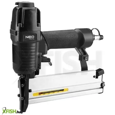 Neotools pneumatikus tűző- és szegbelövőgép, 90 tip. kapcsok 10-40mm, szegek 10-50mm, kiegészítőkkel