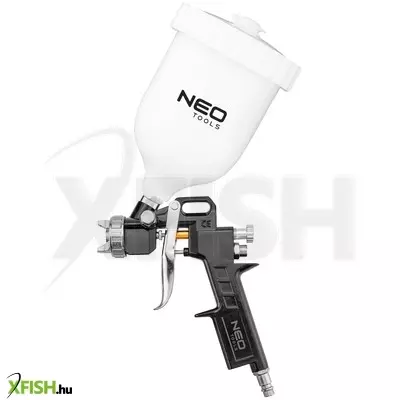 Neotools pneumatikus festékszóró pisztoly, felső tartályos, 1,5mm
