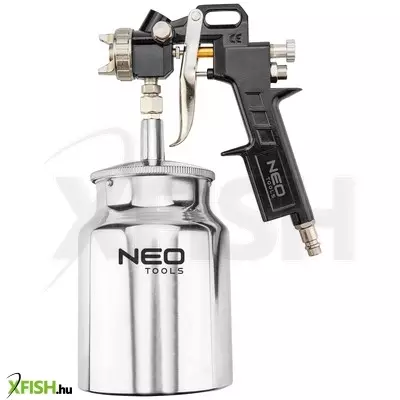 Neotools pneumatikus festékszóró pisztoly, alsó tartályos, 1,5mm