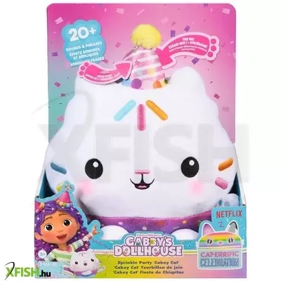 Spin master gabi babaháza - sütis cica plüss