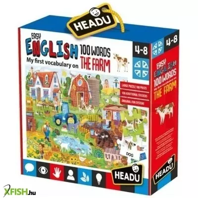 Headu: Könnyen angolul - Farm puzzle