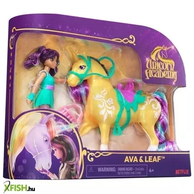 Spin master unikornis akadémia - kis ava és leaf