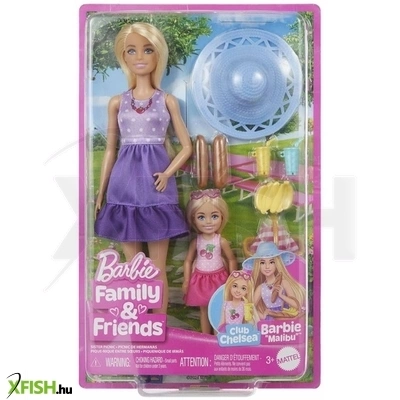 Mattel barbie és chelsea duó készlet
