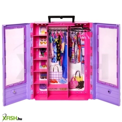 Mattel barbie fashionista öltözőszekrény új