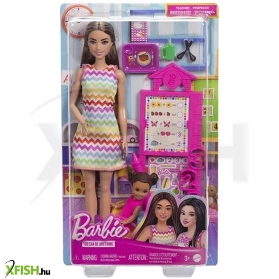 Mattel barbie karrier játékszett - tanító néni