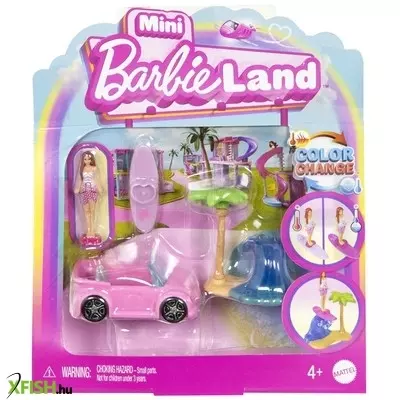 Mattel barbie mini barbieland jármű - kabrió