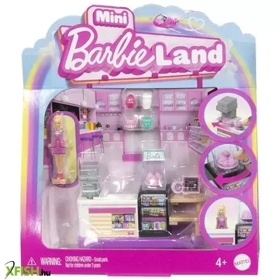 Mattel barbie mini barbieland játékszett - pékség