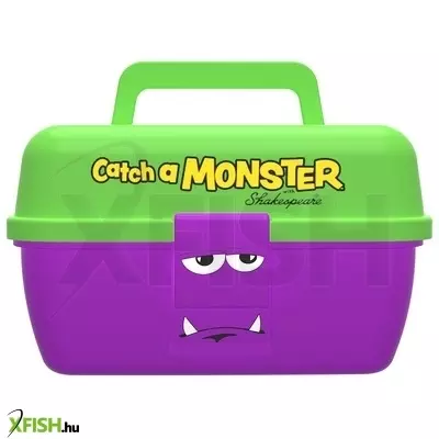 Shakespeare Catch a Monster Play Box Gyermek Horgászláda Lila-Zöld