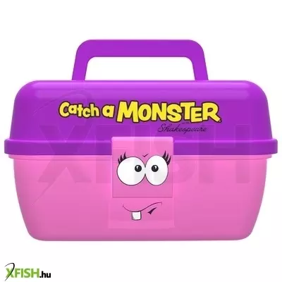 Shakespeare Catch a Monster Play Box Gyermek Horgászláda Rózsaszín