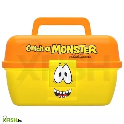 Shakespeare Catch a Monster Play Box Gyermek Horgászláda Sárga