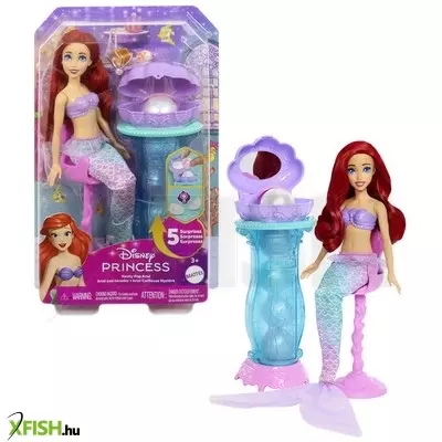 Mattel disney hercegnők - ariel - gyöngyvarázs meglepetés
