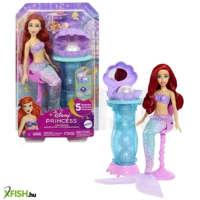 Mattel disney hercegnők - ariel - gyöngyvarázs meglepetés