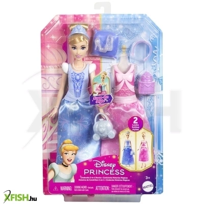 Mattel disney hercegnők mesés játékszett - hamupipőke