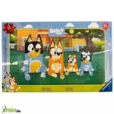 Ravensburger puzzle 15 db - bluey