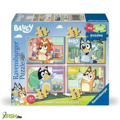 Ravensburger puzzle 4in1 - bluey
