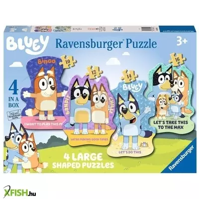 Ravensburger puzzle 4 db - bluey