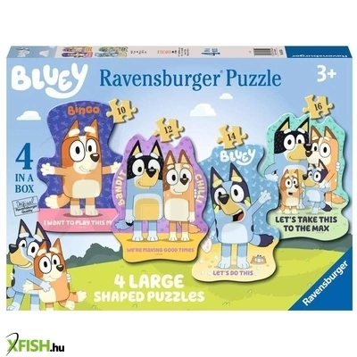 Ravensburger puzzle 4 db - bluey