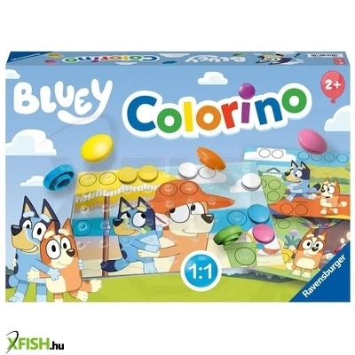 Ravensburger bluey colorino társasjáték