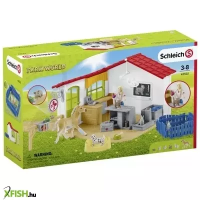 Schleich: Állatorvosi rendelő háziállatokkal 42502