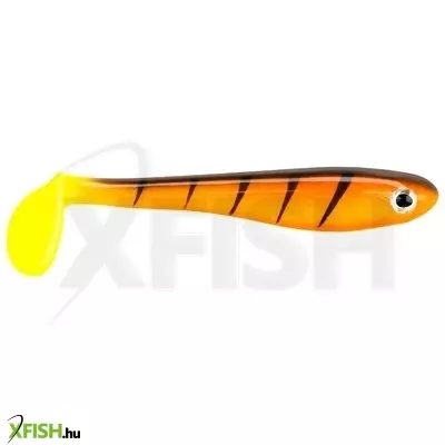 PowerBait Hollow Belly Gumihal műcsali 4in | 10cm Hot Yellow Perch 4 Plastic Clam / Blister