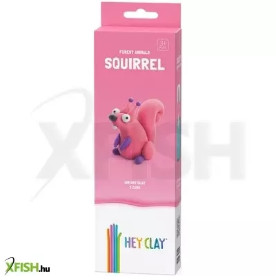 Hey clay figura erdei állat mókus