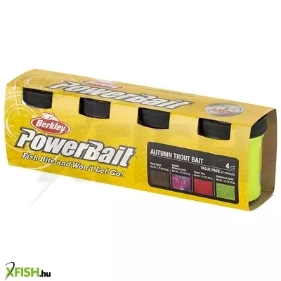 Berkley PowerBait Trout Season Pack Multicolor 4 db/csomag