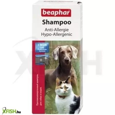 Beaphar Hypoallergén Sampon Kutyáknak És Macskáknak 200ml