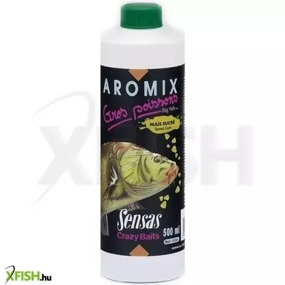 Sensas Aromix 500Ml Gros Poissons Mais Nagyhalas Aroma - Kukorica