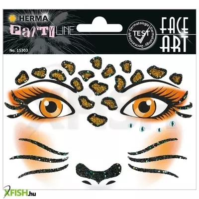 Herma: Leopárd arcmatrica